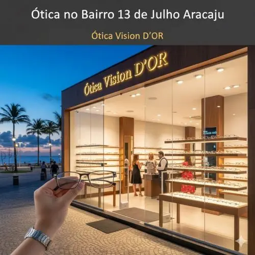Guia Ótica Vision D'OR – Óculos de Grau e de Sol em Aracaju Ótica no Bairro 13 de Julho Aracaju – Luxo, Grifes e Visagismo de Autoridade