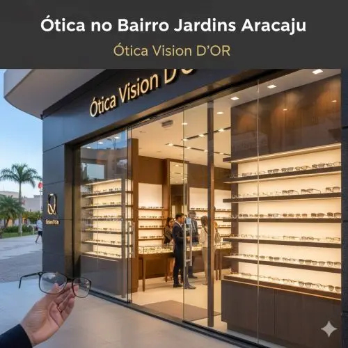Guia Ótica Vision D'OR – Óculos de Grau e de Sol em Aracaju Ótica no Bairro Jardins Aracaju – Luxo, Visagismo e Exclusividade Vision D’Or