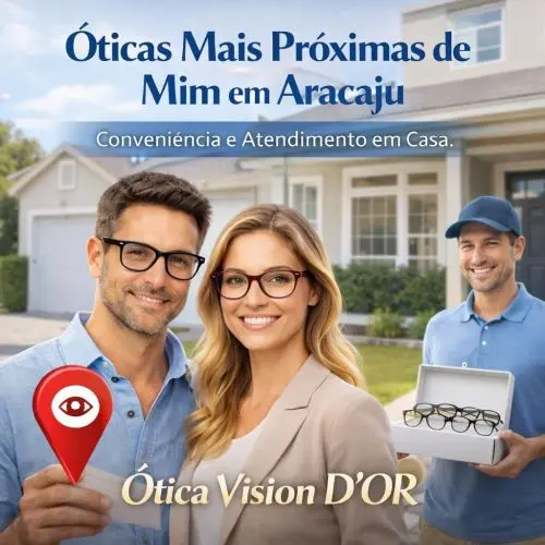 Ótica Mais Próxima em Aracaju - Vision D'Or na Galeria Flora Center