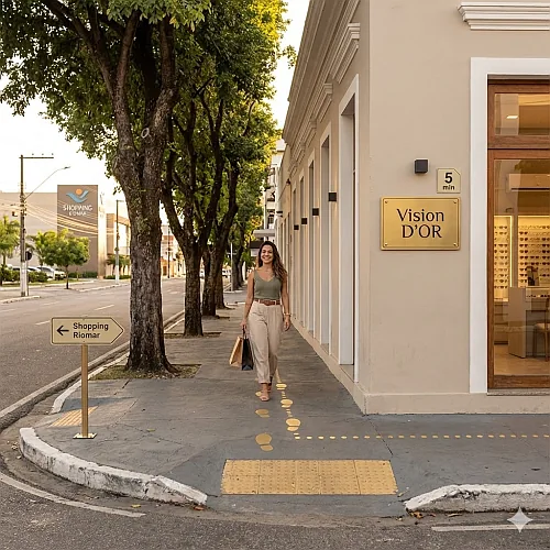 Óticas no Shopping Riomar Aracaju Alternativa Boutique Vision D'Or