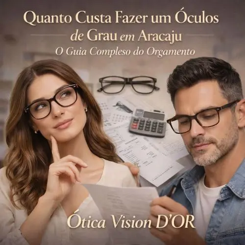 Quanto Custa Fazer Lente de Óculos em Aracaju - Tabela de Preços Vision D'Or