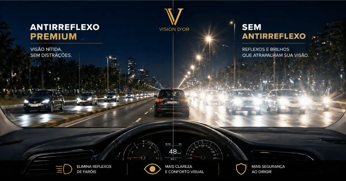 Guia Ótica Vision D'OR – Óculos de Grau e de Sol em Aracaju Ofertas Lentes Crizal em Aracaju: Nitidez Absoluta e Proteção Essilor