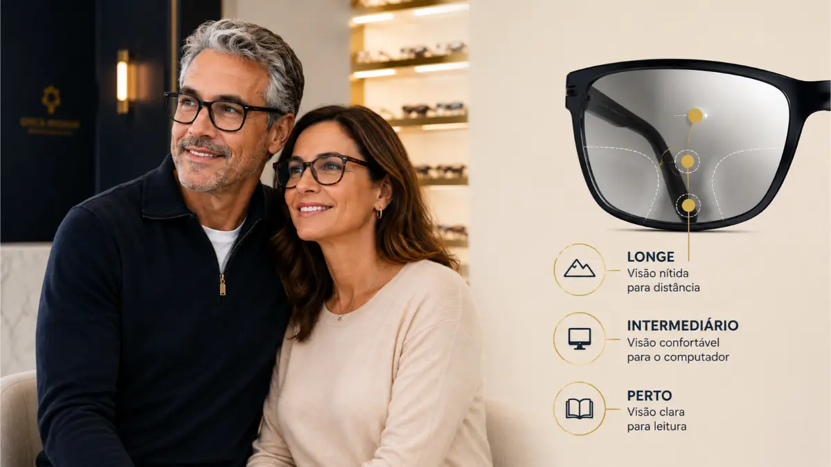 Lentes Multifocais em Aracaju | Melhor Preço, 10x Sem Juros
